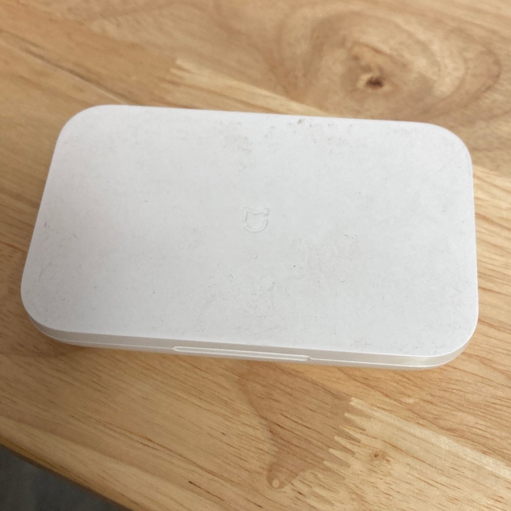 White Rectangular Device